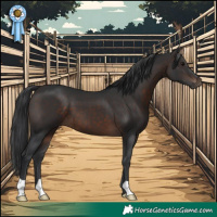 Horse Color:Brown 