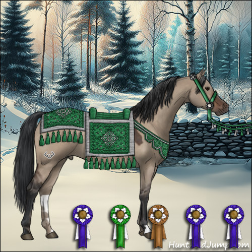 Horse Color:Brown Roan Dun 