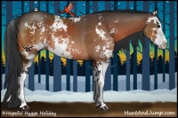 Horse Color:Brown Sabino 