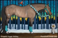 Horse Color:Brown Dun Rabicano 