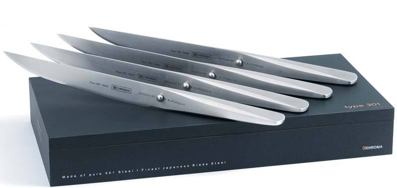 kitchen knives by chroma type 301