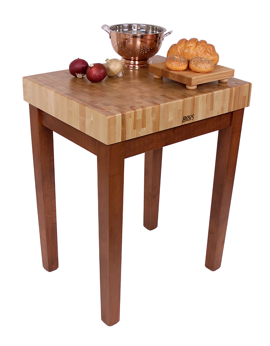 John Boos Chef's Block 4" Thick Butcher Block Table