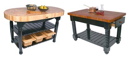 kitchen island tables