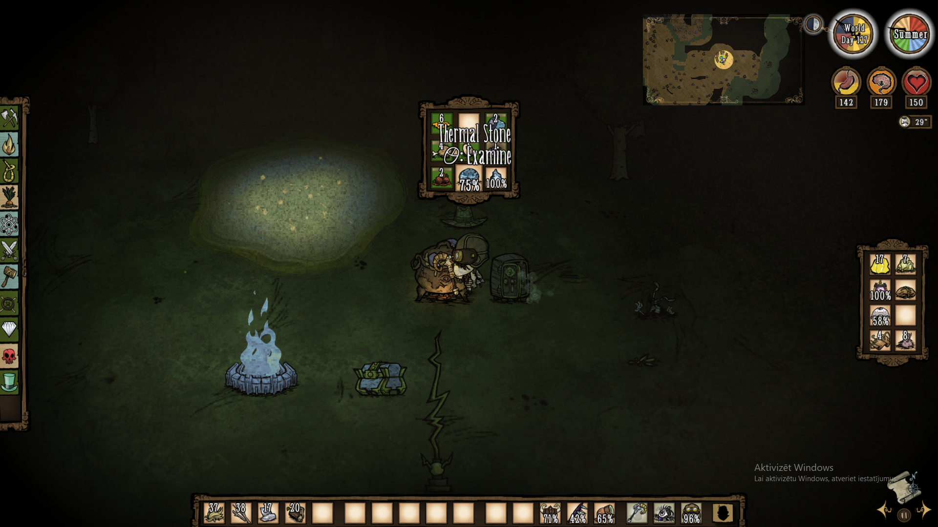Thermal Stone Don T Starve