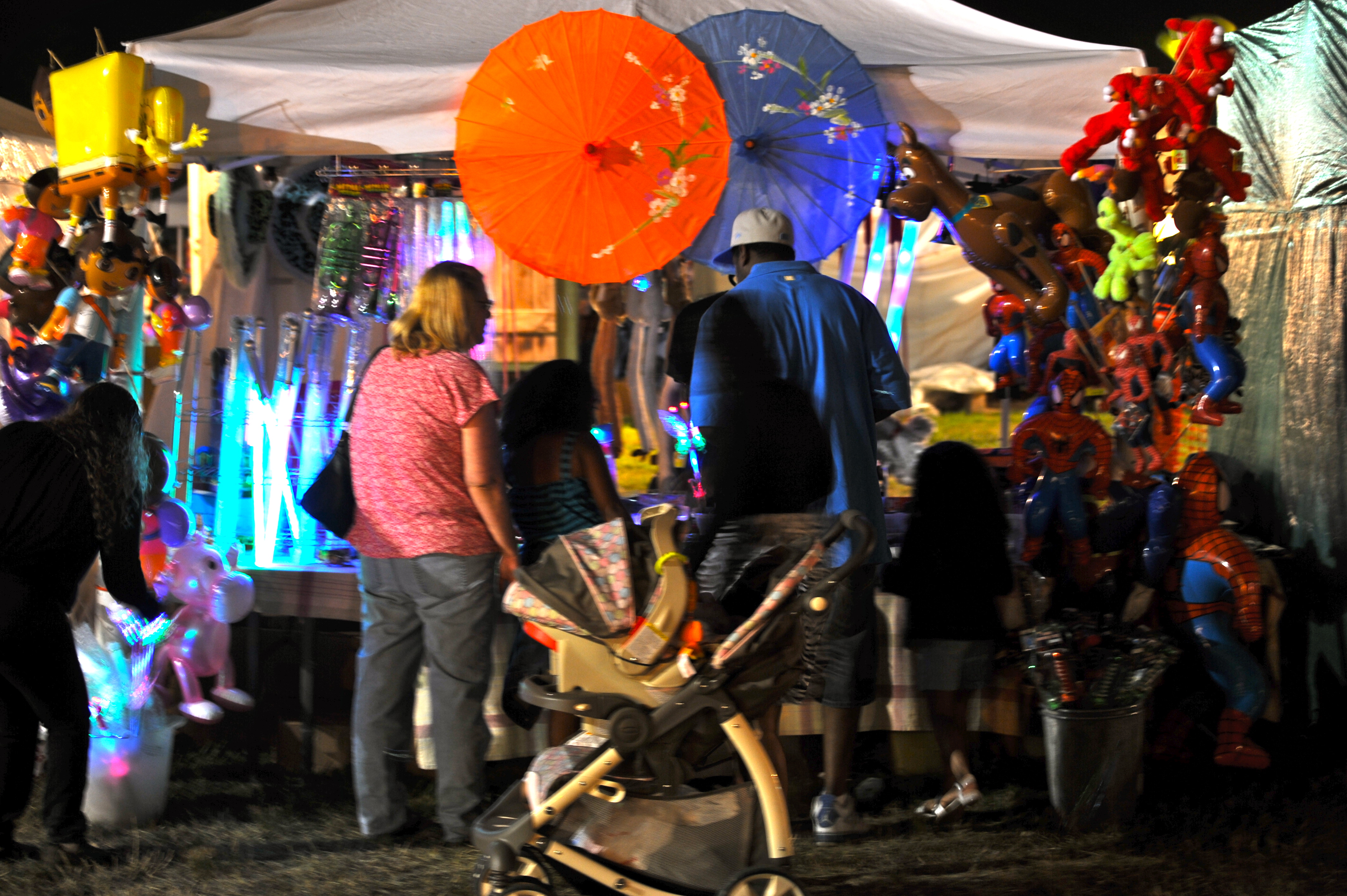 DSC_7708 Roaming the grounds at night; Dukes County Agricultural Fair