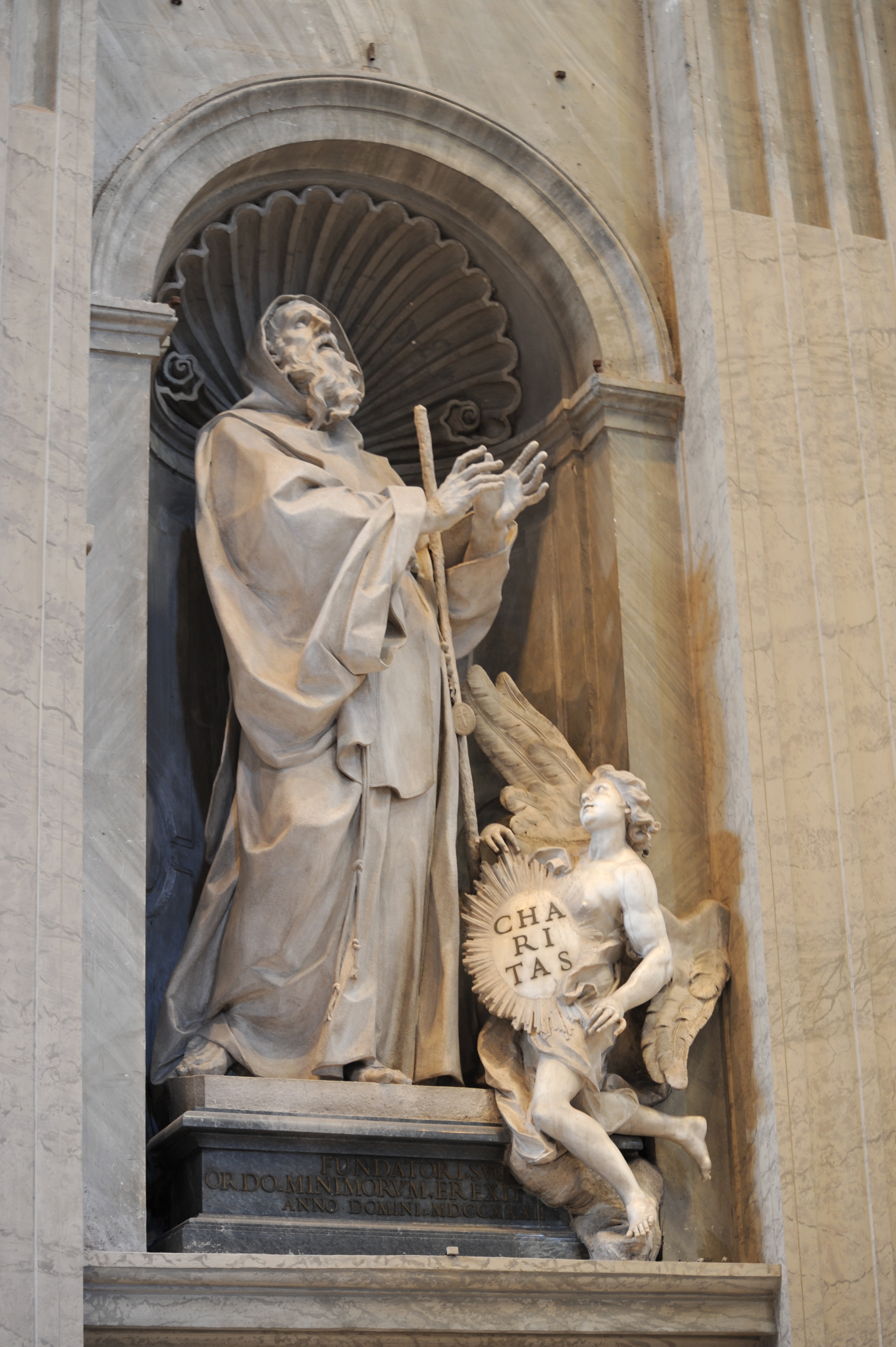 DSC_3510 Charitas; sculpture; St. Peter’s Basilica; Vatican City; Rome