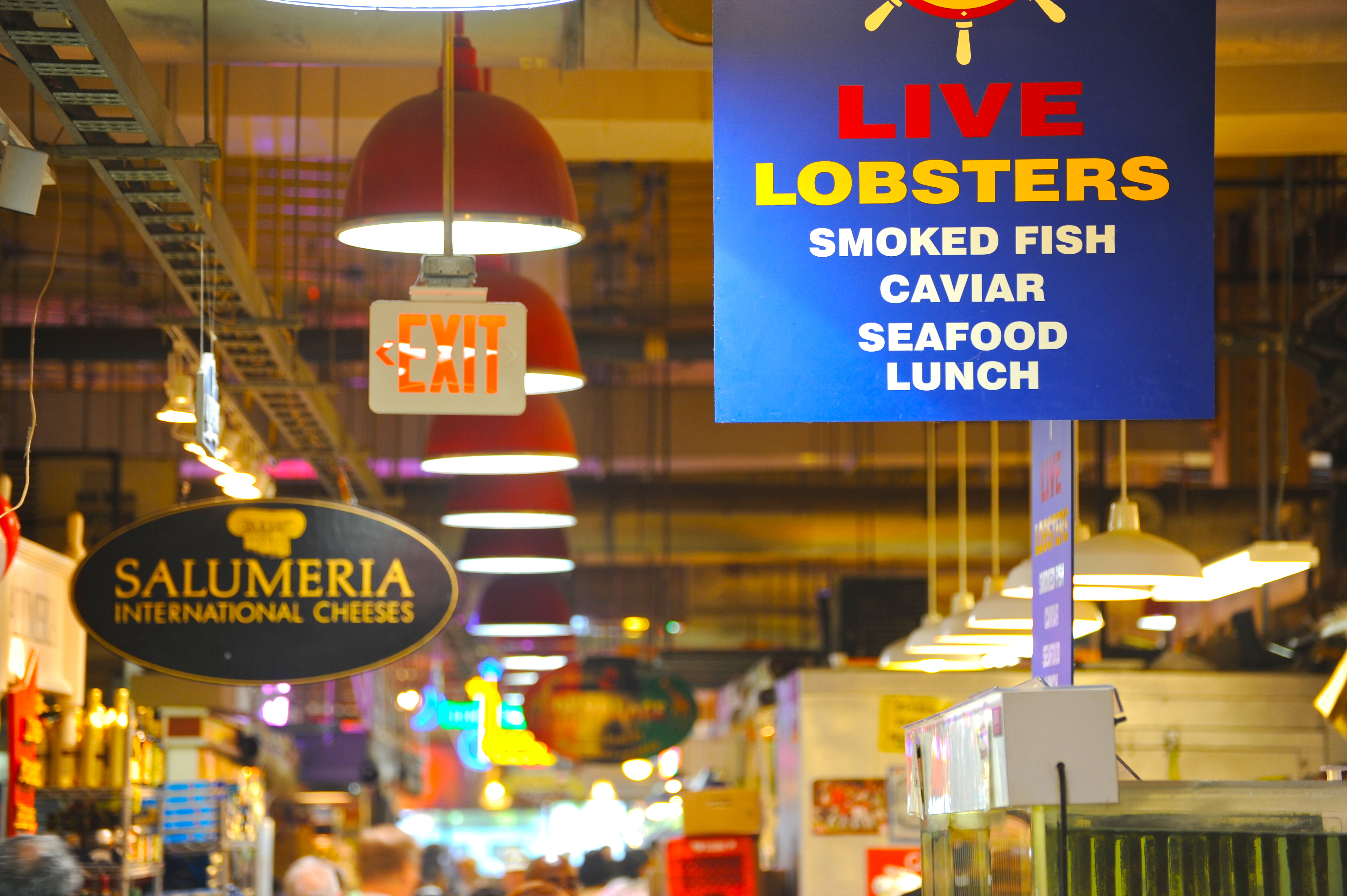 DSC_8487 Live Lobsters; Reading Terminal Market; Signage; Philadelphia