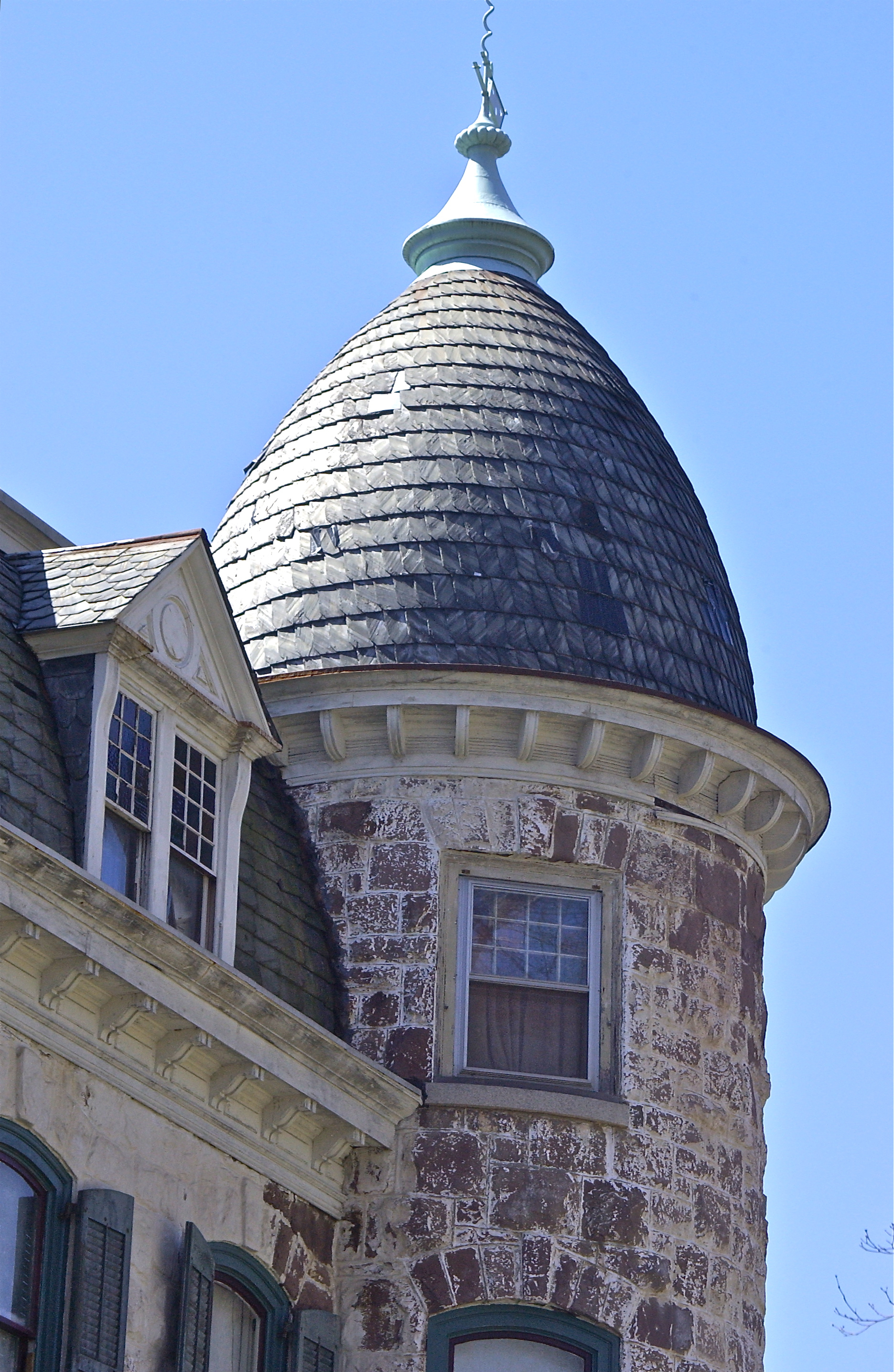 DSC_0698 Tower detail; former German consulate; Old Wyncote; Wyncote