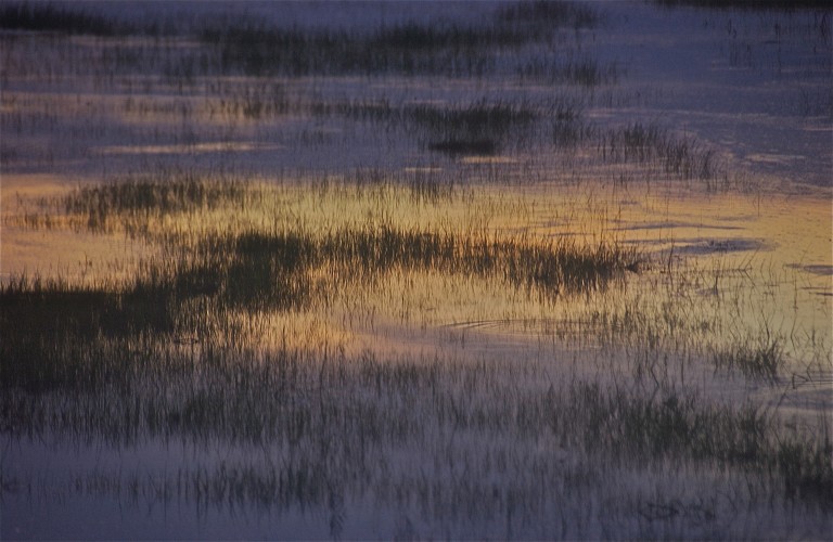 Sengekontacket Sunset at High Tide; Edgartown, Martha’s Vineyard