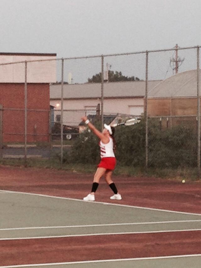 Carrollton Lady Trojans defeat Lexington Minutewomen in local tennis