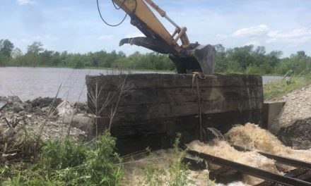 “We’re holding our own”: Spill in Ray County levee patched Wednesday, but more rain is on the way