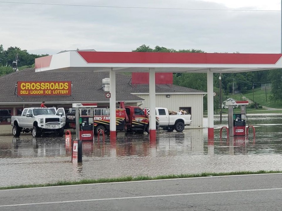 Flash flooding causes major concerns for Orrick KMZU The Farm 100.7 FM