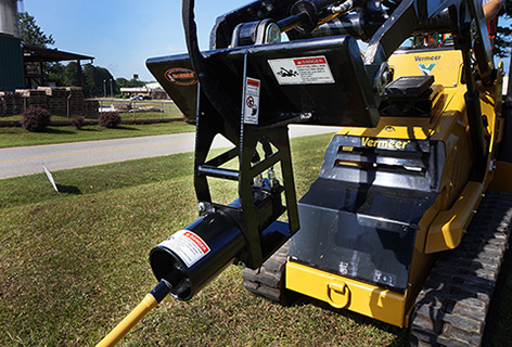 Mini Skid Steer boring attachment Mini Skid Steer boring attachment