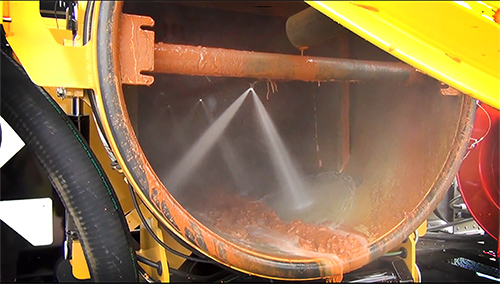 In Tank Wash-down