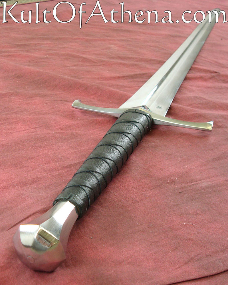 Darksword Viscount Sword With Black Scabbard And Integrated Sword Belt