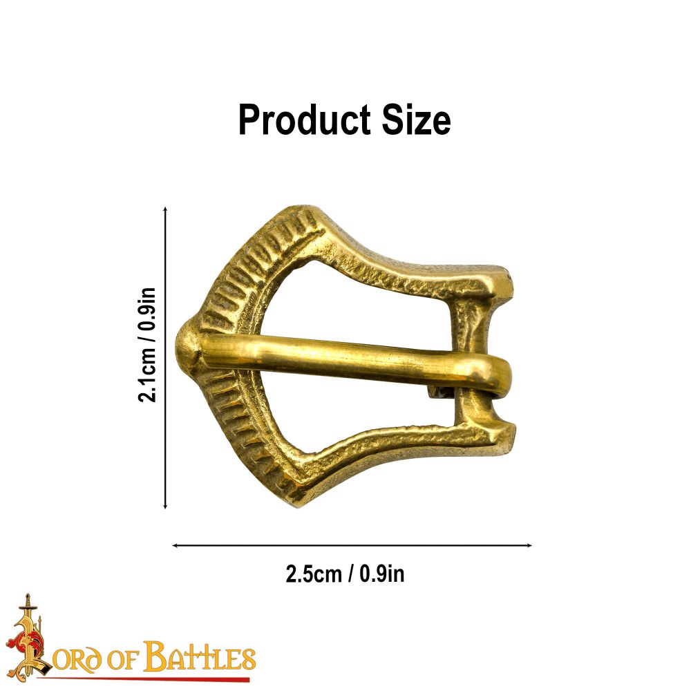 Small Brass Strap Buckle