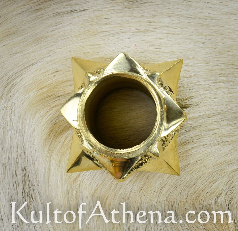 Tod Cutler Brass Mace Head 7 11th to 15th Century Scandinavian