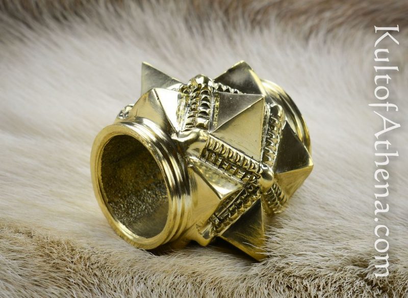 Tod Cutler Brass Mace Head 7 11th to 15th Century Scandinavian