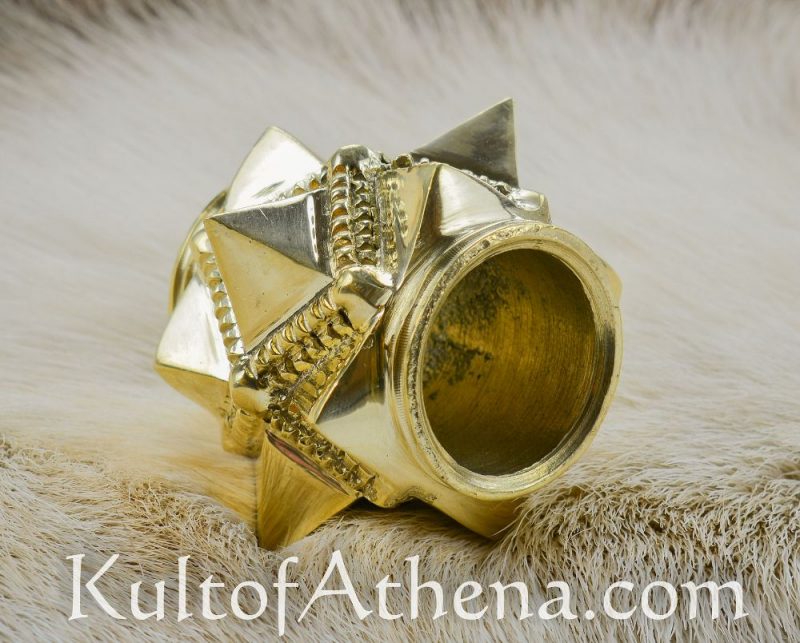 Tod Cutler Brass Mace Head 7 11th to 15th Century Scandinavian