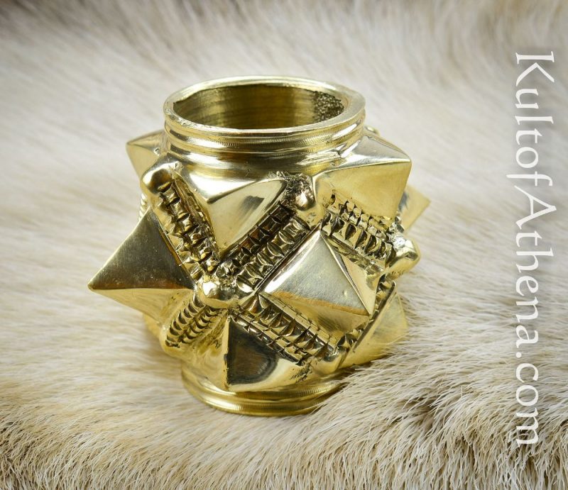 Tod Cutler Brass Mace Head 7 11th to 15th Century Scandinavian