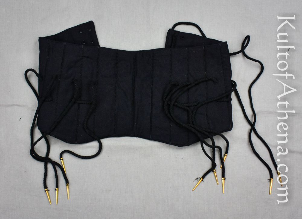 Padded Arming Girdle Black Kult of Athena