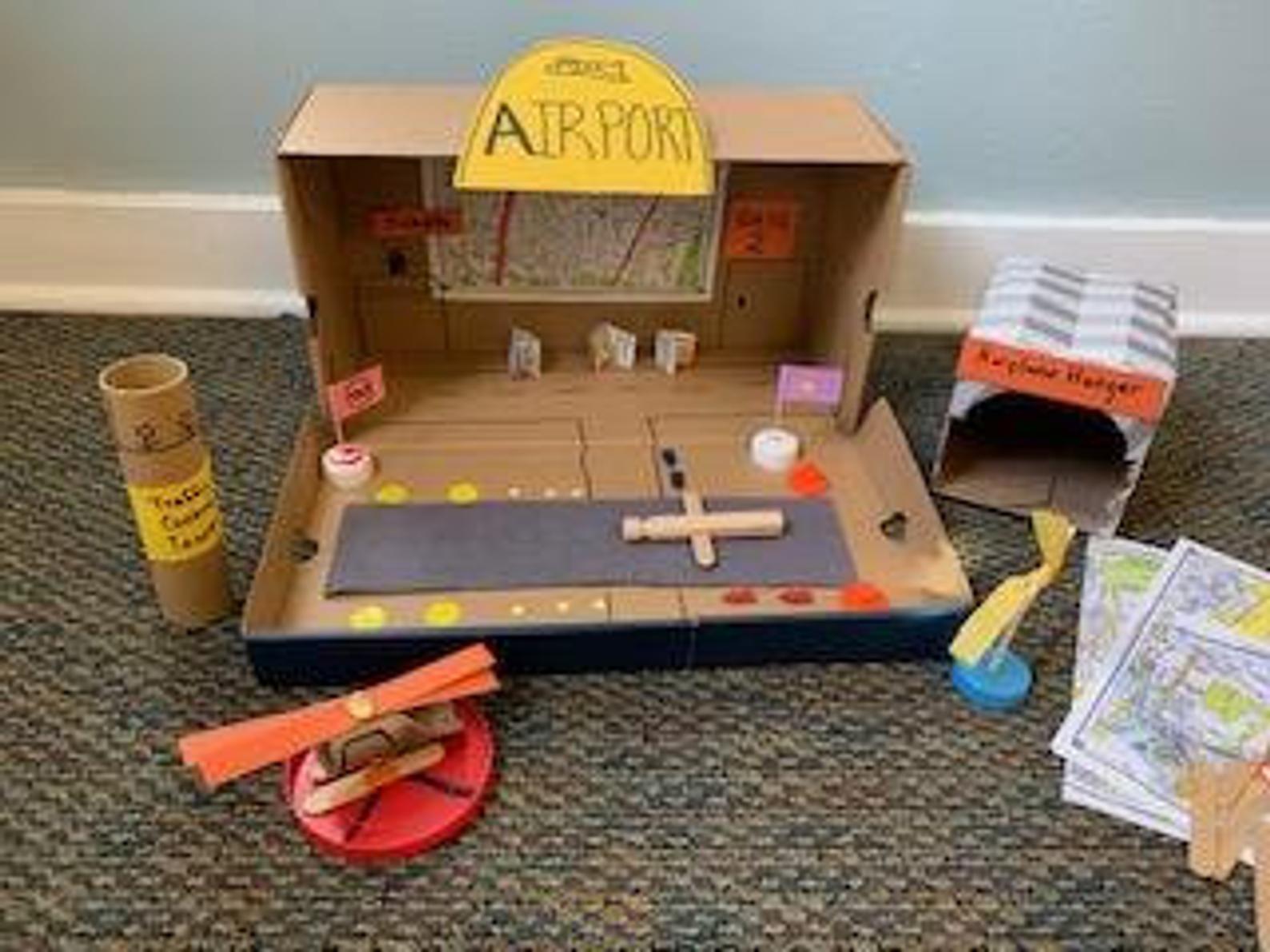 Airport in a Shoebox Class and Kit | Kids Out and About