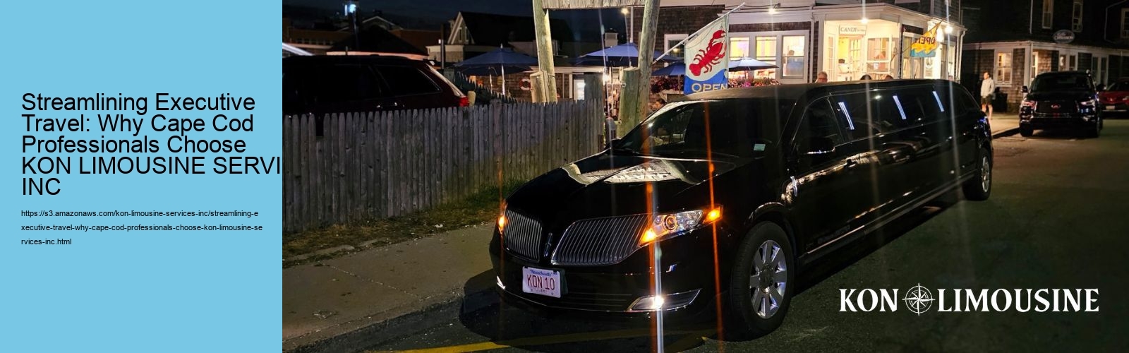 Streamlining Executive Travel: Why Cape Cod Professionals Choose KON LIMOUSINE SERVICES, INC