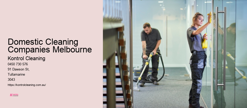 Domestic Cleaning Companies Melbourne