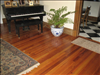Select & Vertical Reclaimed Longleaf Pine 1x4 in formal entryway.