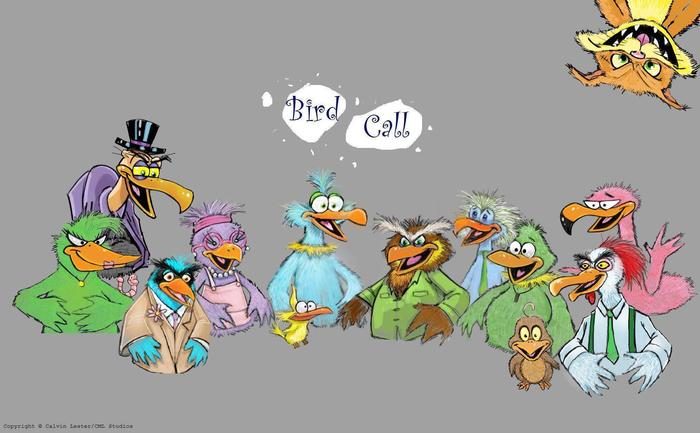 The Cast of "Bird Call" - © Copyright CML Studios.  All rights reserved.