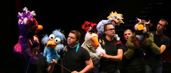 Scene from "Bird Call LIVE! presents One Flu Over the Cuckoo's Nest"