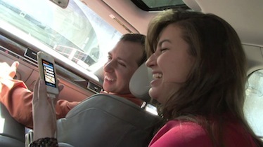 Two Passengers Playing BRIGHTdriver