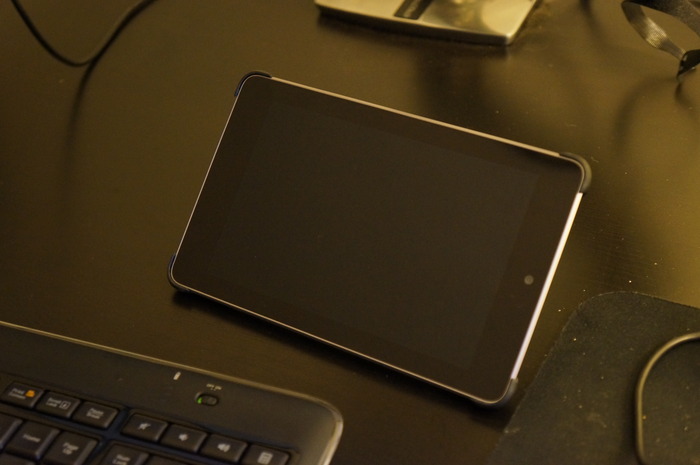 Functional prototype with stand (landscape)