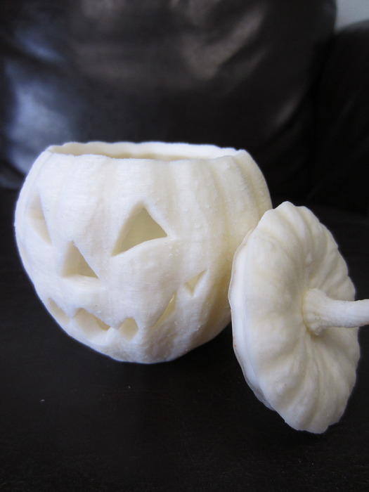 Pumpkin - Printed ABS Ivory - 10-25-12