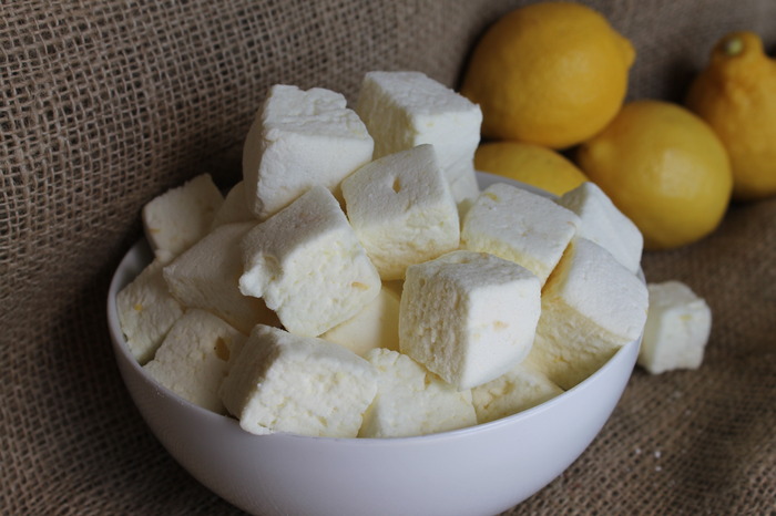 "Lemonage à Trois" - a sinfully tart threesome of fresh-squeezed lemon juice, lemon zest, and Limoncello liqueur. Oh, my my.
