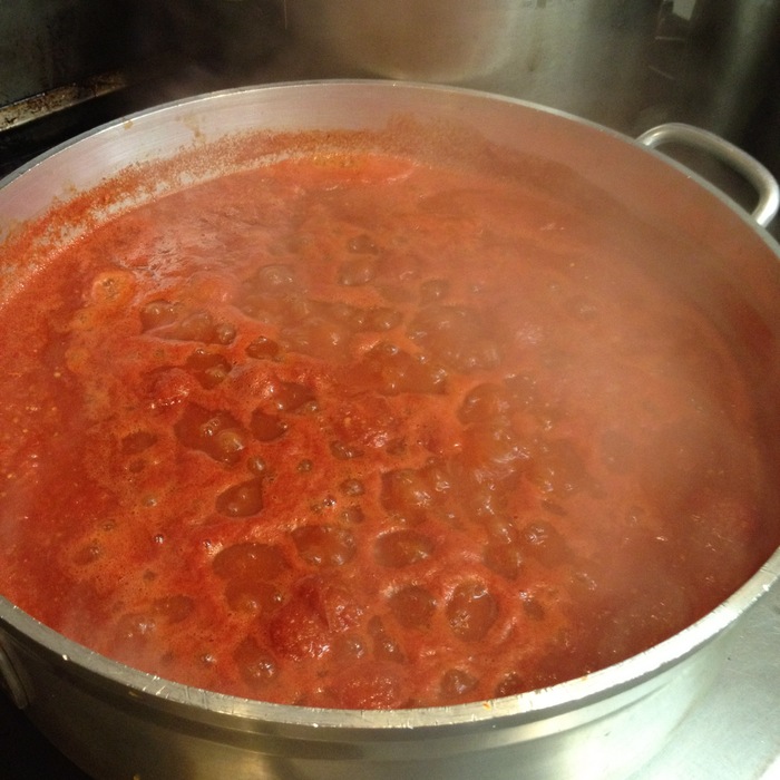 We cook it down slowly for 3 hours