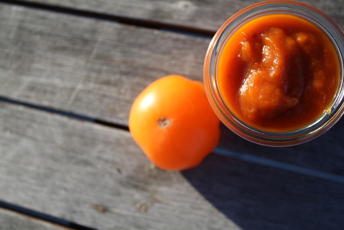 Classic with orange jubilee tomatoes