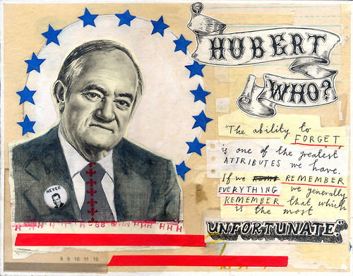Hubert Humphrey (1968) by David Fullarton