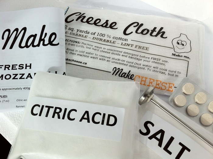 Mozzarella Kit - supplies included