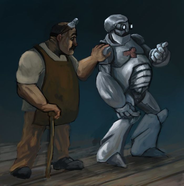 Artie and his creator