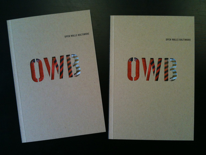One of the many rewards available: Open Walls Baltimore Catalogs!