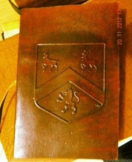 The Bells & Bain "Billion Dollar Book", 4"x 6" leather journal. Everyone has a beautiful mind. And to not jot your valuable thoughts down would be doing yourself an injustice. Where would be a better place to do so, other than this leather journal?