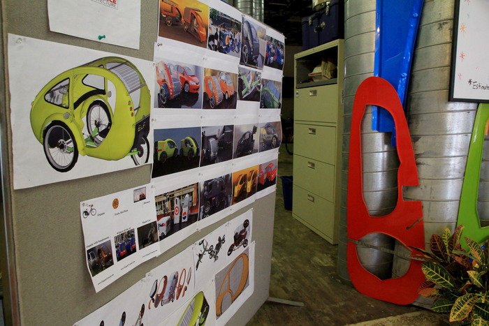 Early renderings of Organic Transit Vehicles