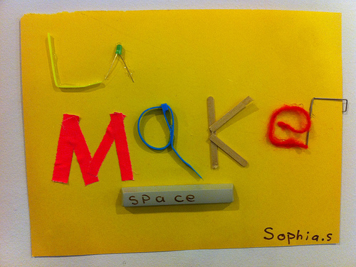 LA Makerspace Logo by Sophia