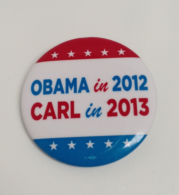 Carl in 2013 button