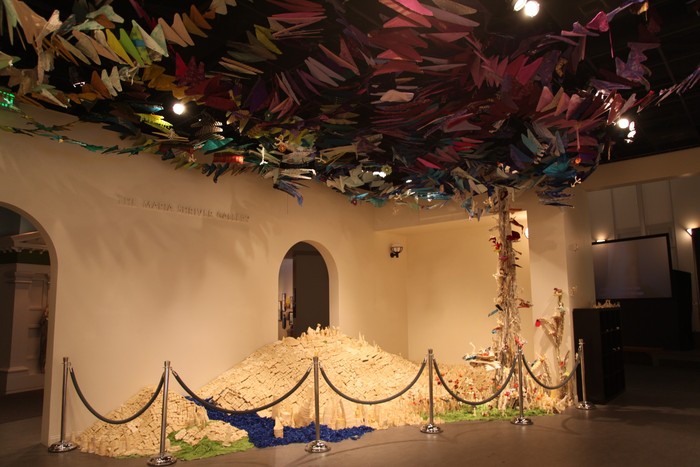 California Creates: Tapigami our exhibition at the California Museum