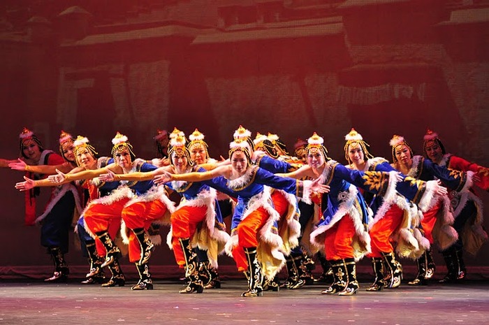 San Diego Chinese Folk Dance Ensemble is one of the several amazing dance groups in San Diego that represent China. Each offers specific regional dances from that vast country. (Photo by: Davido Xiao)