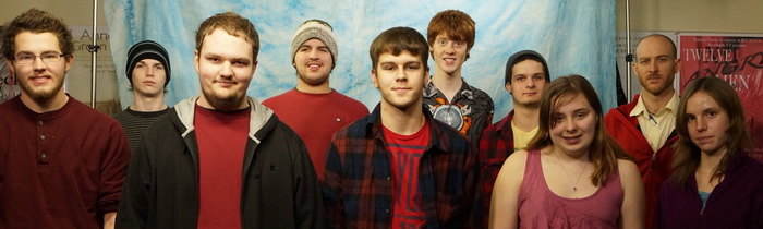 T.C. Webb and his film students