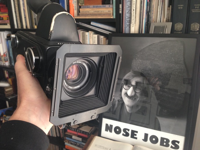 Camera & lens used to shoot Steve Jobs and George Lucas—President Ronald Reagan, too, for the cover of FORTUNE magazine.