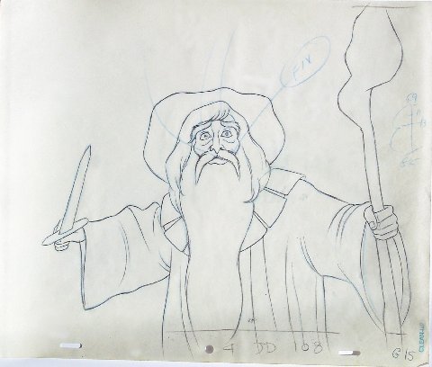 Gandalf from "Lord of the Rings."